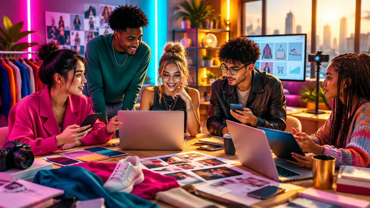 Young creators collaborate on digital commerce and fashion projects
